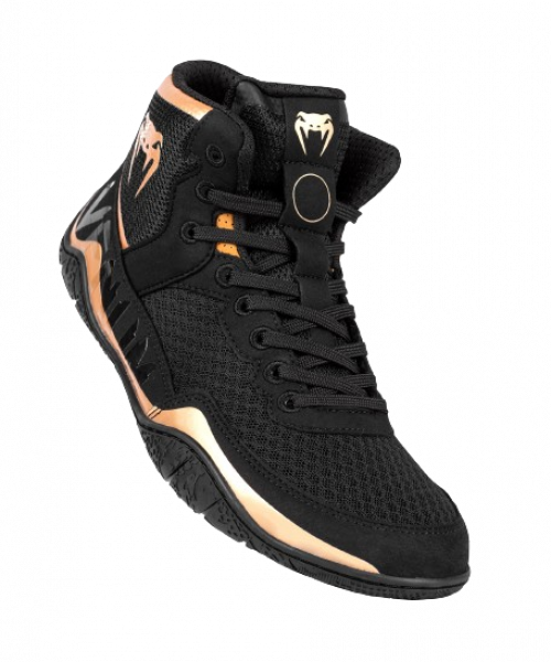 Venum Elite Wrestling Shoes schwarz/bronze